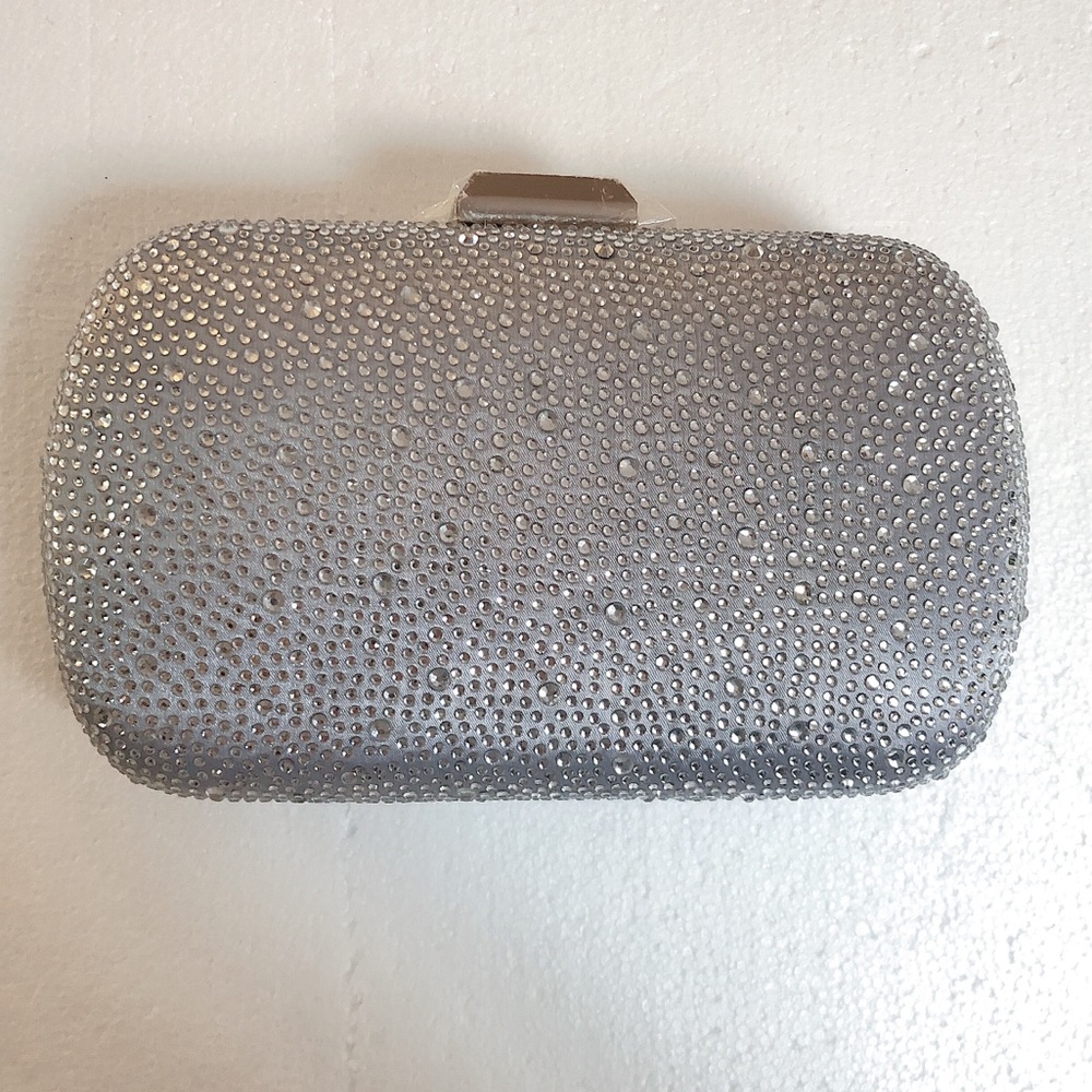 🌽3 / $30🌽New Women Silver Evening clutch handbag